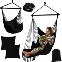 Gardlov Swing - hanging chair 210cm juodas