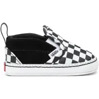 Vans Sko - Slip-On V Crib - Sort/True White - - 19 - Sko