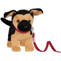 Our Generation Kæledyr - 15 cm - German Shepherd Hvalp - - OneSize - Legetøjsdyr
