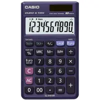 Casio SL-310TER - Lommeregner - 10 cifre - batteri, solpanel