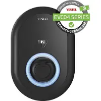 Vestel Home Smart Ladeboks med Type 2 Ladekabel på 7 meter - 11 kW