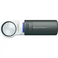 Eschenbach 15112 Håndlup med LED-belysning Forstørrelsesfaktor: 3 x Linsestørrelse: (Ø) 60 mm