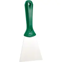 Vikan Skraber, Stainless Steel Hand Scraper, grøn 100mmx235mm