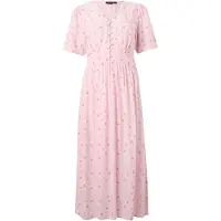 Pieces Blusekjole ' PCTALA' grøn / pink / lyserød
