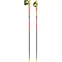 LEKI KIJE TRL ULTRATRAIL FX.ONE rød-violet-neon-gul 130