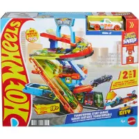 Hot Wheels City Transforming Stunt Garage
