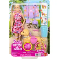 Barbie Malibu And Her Little Dog Poop Dukke