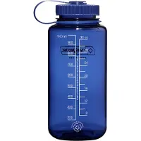 Nalgene - Drikkedunke - Bouteille Grande Ouverture 1L Sustain Denim til Unisex - Blå