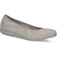 Caprice Ballerina, grey, made of Leather, Size 36