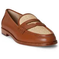 Ralph Lauren Slipper 'WYNNIE' beige / camel