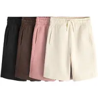 The Set Bukser creme / choko / lys pink / sort