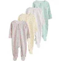Next Nattøj pastelgul / mint / pastelpink / hvid