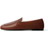 L37 HANDMADE SHOES Slipper 'MOON PARADE' karamel