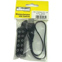 Kahlert Licht C 69465 Fordelerliste 3.5 V med USB-tilslutning