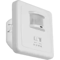 Kanlux S.A. MARID JQ-L PIR bevægelsessensor 40-500W IP20 indbygget rækkevidde op til 12m 150 grader 3-2000 lx 30-90dB hvid 08910