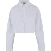 Urban Classics Cropped Oversize Langærmet Bluse