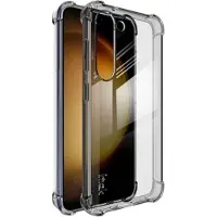 IMAK Anti-Scratch Samsung Galaxy S23 5G TPU Cover - Gennemsigtig Sort