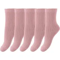 Minipop Strømper - Bambus - 5-pak - Rose - - 23/26 - Strømper