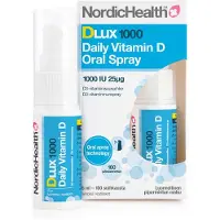 Raw Organic NordicHealth D1000 Vitamin D Mund Spray • 15ml.