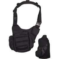 Asus Mil-Tec multifunktionel slingbag sort