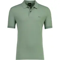 BOSS BOSStil mænd. 50553564 Pallas grøn poloshirt (XXL), Casual, Bomuld, Korte ærmer