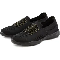 LASCANA Slip On gul / sort