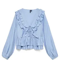Vero Moda Bluse 'VMZoey' himmelblå