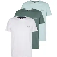 Petrol Industries Bluser & t-shirts oliven / mint / hvid