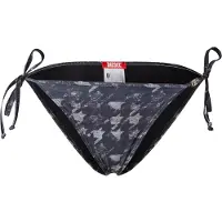 Diesel Bikinitrusse grå-meleret / black denim