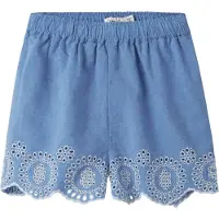 Name it Shorts - Hulmønster - NmfFerma - Purple Impression - - 6 år (116) - Shorts