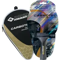 Donic Schildkröt bordtennisketcher CarboTec 7000 + etui