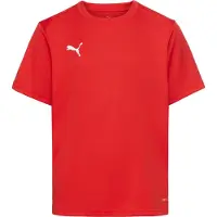 Puma Trænings T-Shirt teamGOAL - Rød/Hvid Børn, størrelse 152 cm