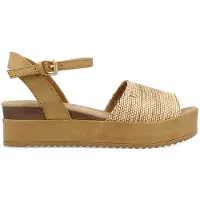 Wrangler Dame Norma Chunky Ankel Rem Sandaler Warm Sand