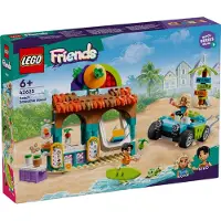 LEGO Friends Beach Smoothie Stand Kids To Leatema Food Set Beach Toy Gift Idea til piger og drenge i alderen 6 ?r og op med 2 mini dukker en skil