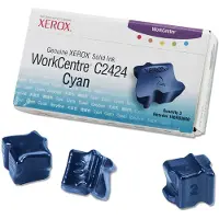 Xerox Fast blæk cyan 3stk 3.400 sider 108R00660 Modsvarer: N/A