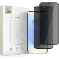 Tech-Protect Samsung Galaxy S26+ Glass Spy+ Privacy Skærmbeskyttelse Hærdet Glas - 2 stk. - Sort