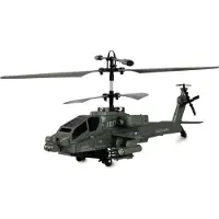 Amewi Apache AH-64, Helikopter, 8 År, 500 mAh, 91 g