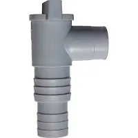 INF PVC afspærringsventil til 32 mm poolslanger