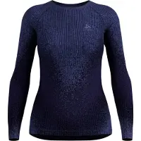 Odlo - Skiundertøj dame - BL Top Crew Neck LS Blackcomb Eco W Skipper Blue til Unisex - Størrelse L - Lilla