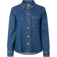 Pieces Pcsilke Denimskjorte