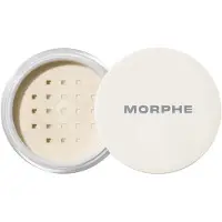 Morphe Mini Bake & Set Translucent Setting Powder - Let talkumfrit efterbehandlingspulver til ansigtsmakeup med en bld naturlig finish - Minimer