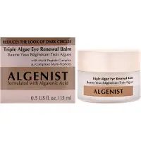 Algenist Algenistiska trippelalger Eye Renewal Balm - Firming utjämningskräm med alguronsyra för att minska utseendet på mörka cirklar väskor puffiness f