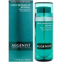 Algenist Green Microalgae Retinol+ Regenerating Serum - Anti-Aging Serum med plantebaseret Time-Release Retinol - Udjvner tekstur + Reducerer sy