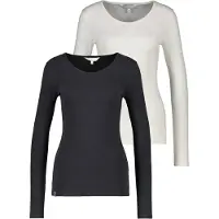 Alife & Kickin Shirts 'EvelynAK A' sort / hvid
