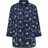 ONLY Bluse 'ONLNew Lina Grace' navy / hvid