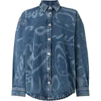 HUGO Overgangsjakke 'Garesa' blue denim / pastelblå