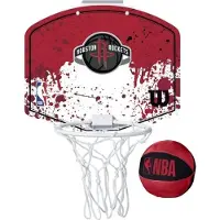 Wilson mini basketballkurv Houston Rockets WTBA1302HOU rød