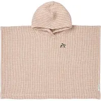 Liewood Paco badeponcho tuscany rose creme de la creme stripe 3-4 år