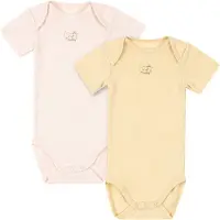 Fanga Fontana Bodyer k/æ - Bello - 2-pak - Banana Crepe/creole P - - 1½ år (86) - Body K/Æ