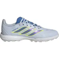 Adidas Predator League TF Ice Cold Precision - Lyseblå/Blå/Gul Børn - Turf (TF), størrelse 35